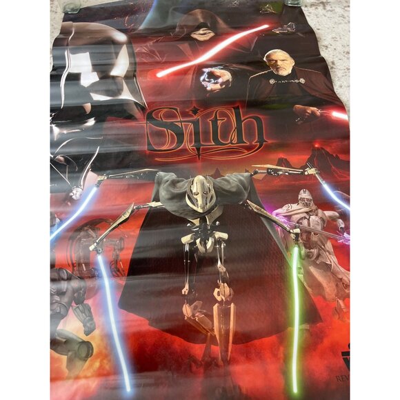 Star Wars Episode III: Revenge Of The Sith 2005 Poster Featuring Sith Lords & Li - Picture 2 of 3